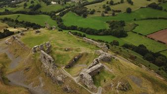 Castle Dinas Bran Uk Tourism