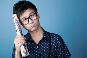 Portrait of Young asian guy