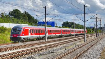 Train Railway Line