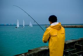 Body Of Water Sea Fisherman
