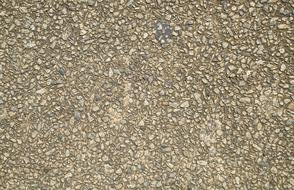 small stones on the ground, close-up