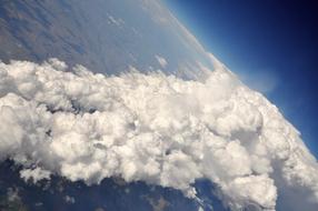 Flying Clouds Earth