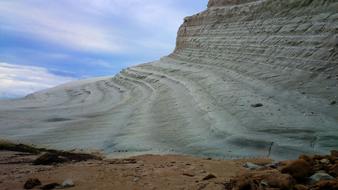 Cliff Nature Clouds