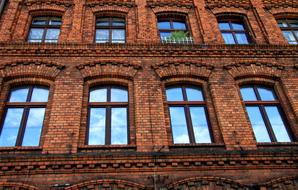 The Building Is Brick Window