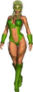 green hero girl