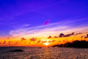 Sun Sunset Sea