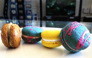 colored sugar treats