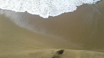 Wave Foam Beach