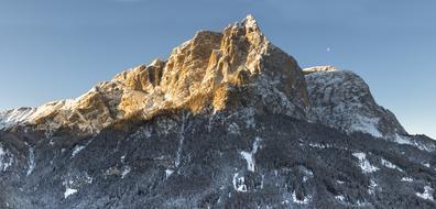 Schlern Santner Peak Mountain