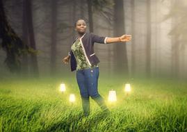 Happiness Lawn Forest