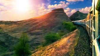 Sky Landscape Railway Indian