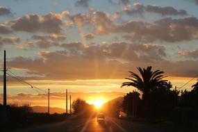 Sunset Sun Heat