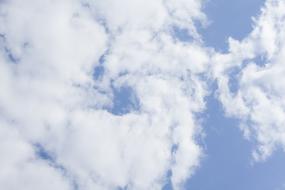 Cloud Blue White