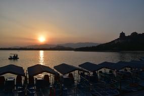 Water Sunset Dawn