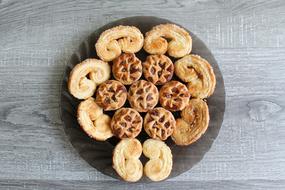 delicious homemade cookies on a plate