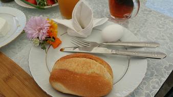 fresh baked goods on the table