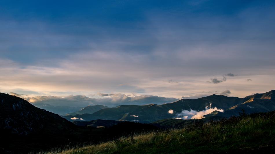Mountain Fog Landscape