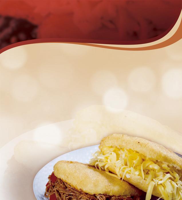 Background Menu Arepa