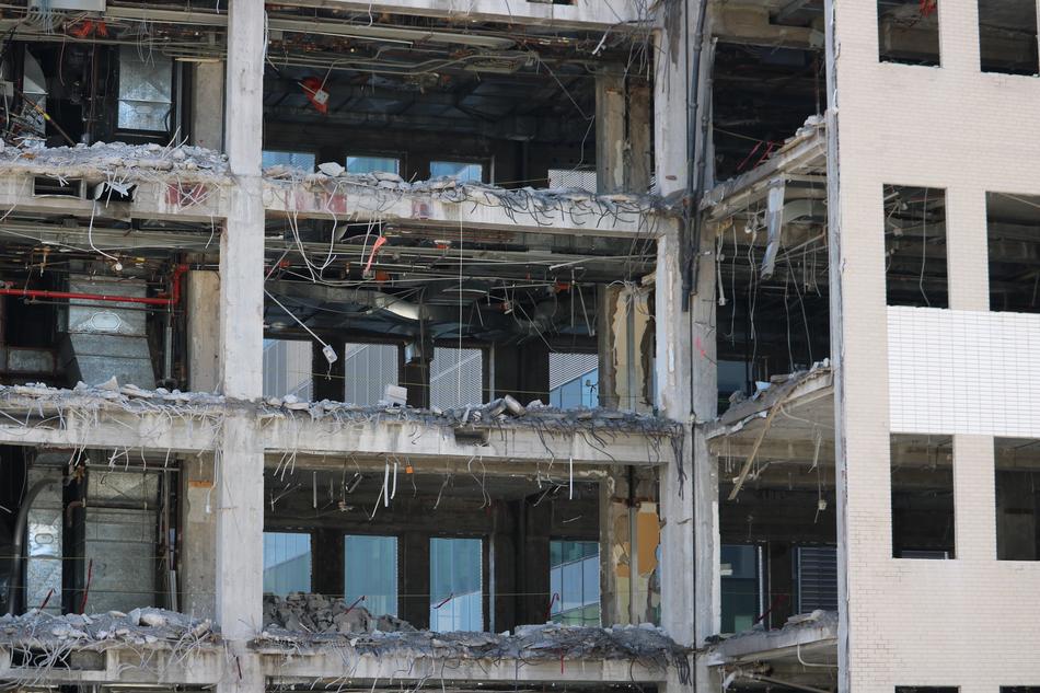 Demolition Building City