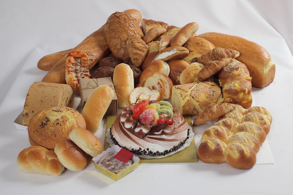 Bread with vegetables