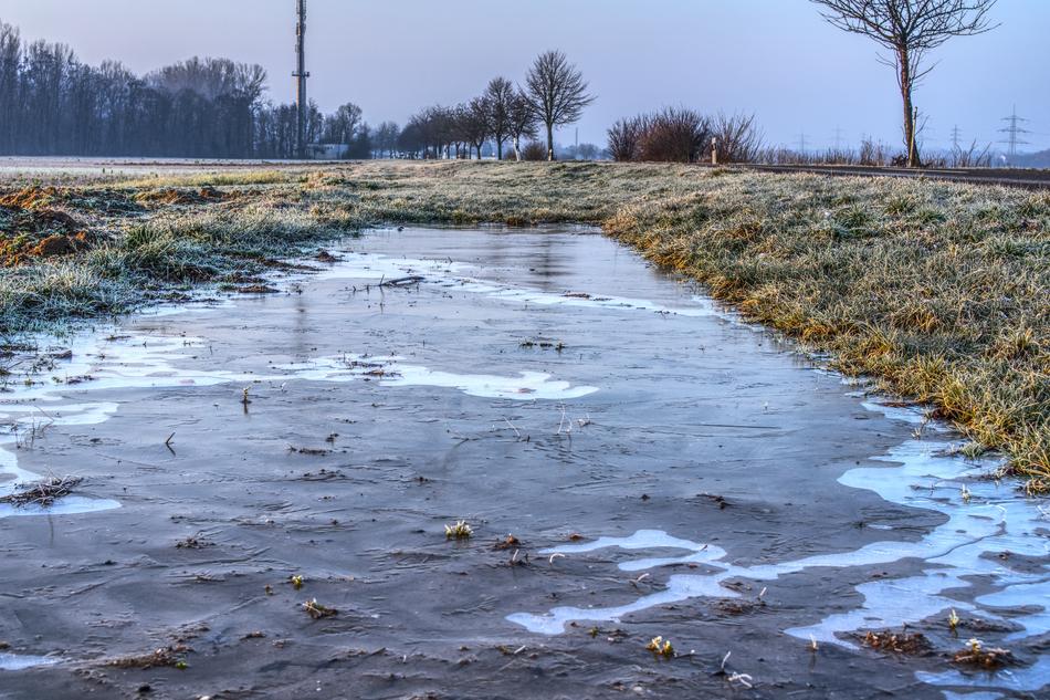 Ice Frozen Rink