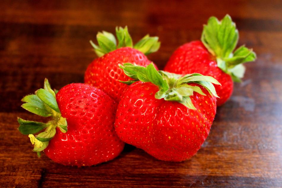 Strawberries Berries Red