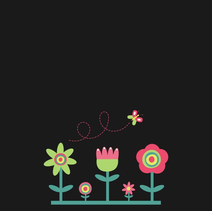 flower flowers butterfly spring