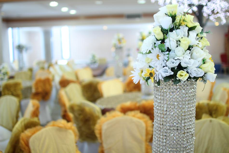 Wedding Reception Flower Vase