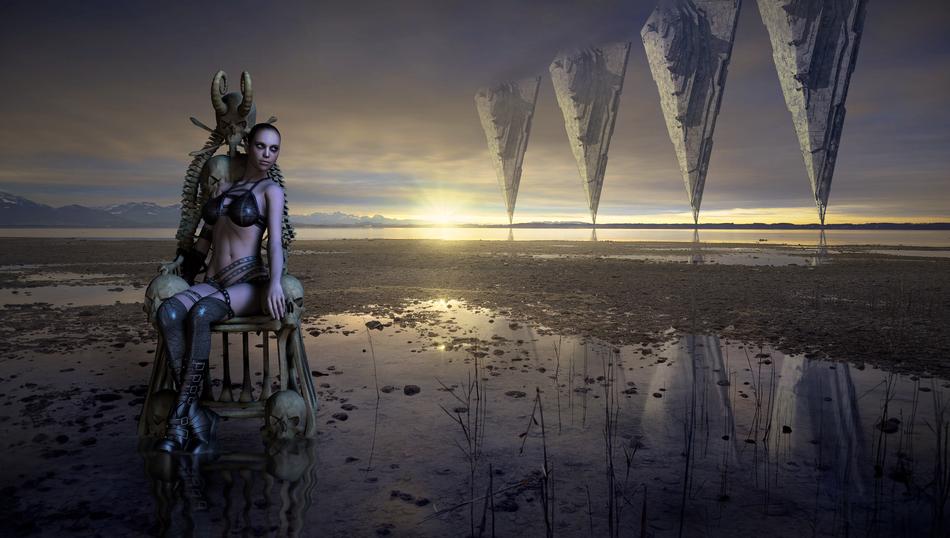 fantasy landscape mystical