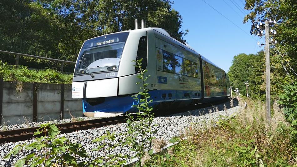 a new train on the railroad