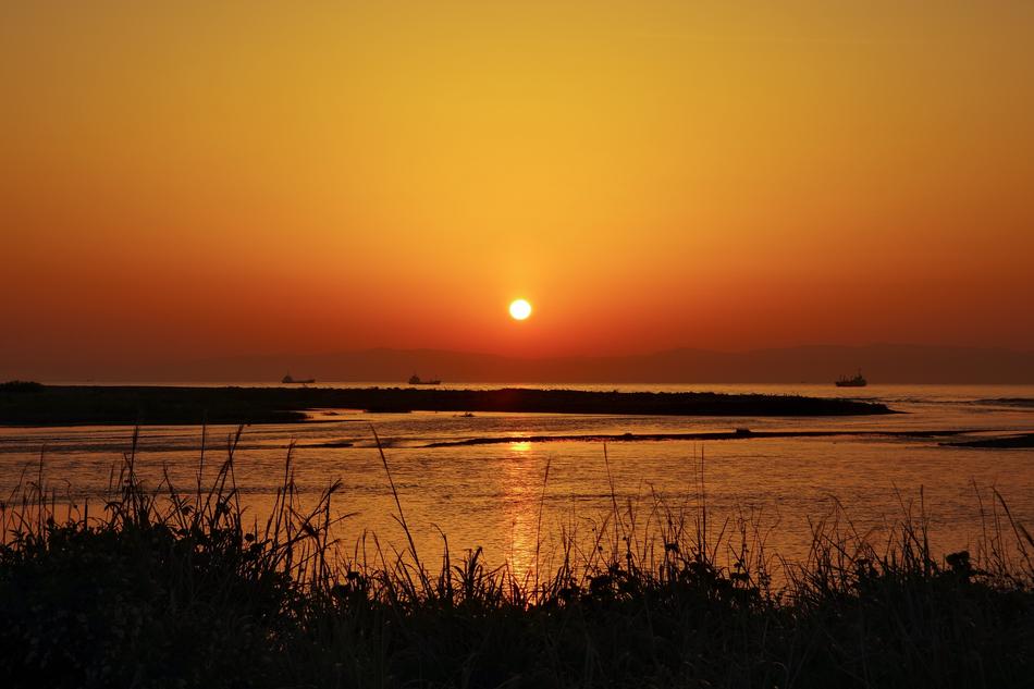Sunrise Sea Asahi