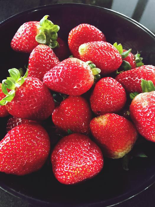 juicy sweet strawberries
