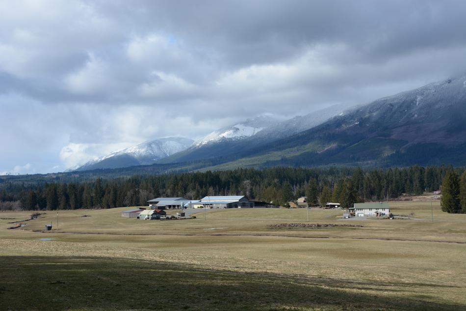 Farm Barn Field