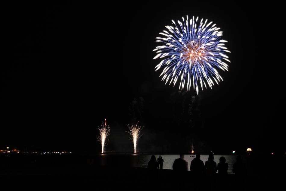 Baltic Sea Fireworks Pyrotechnics