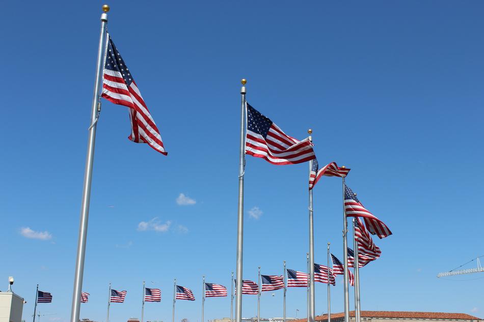 American Flag Washington D