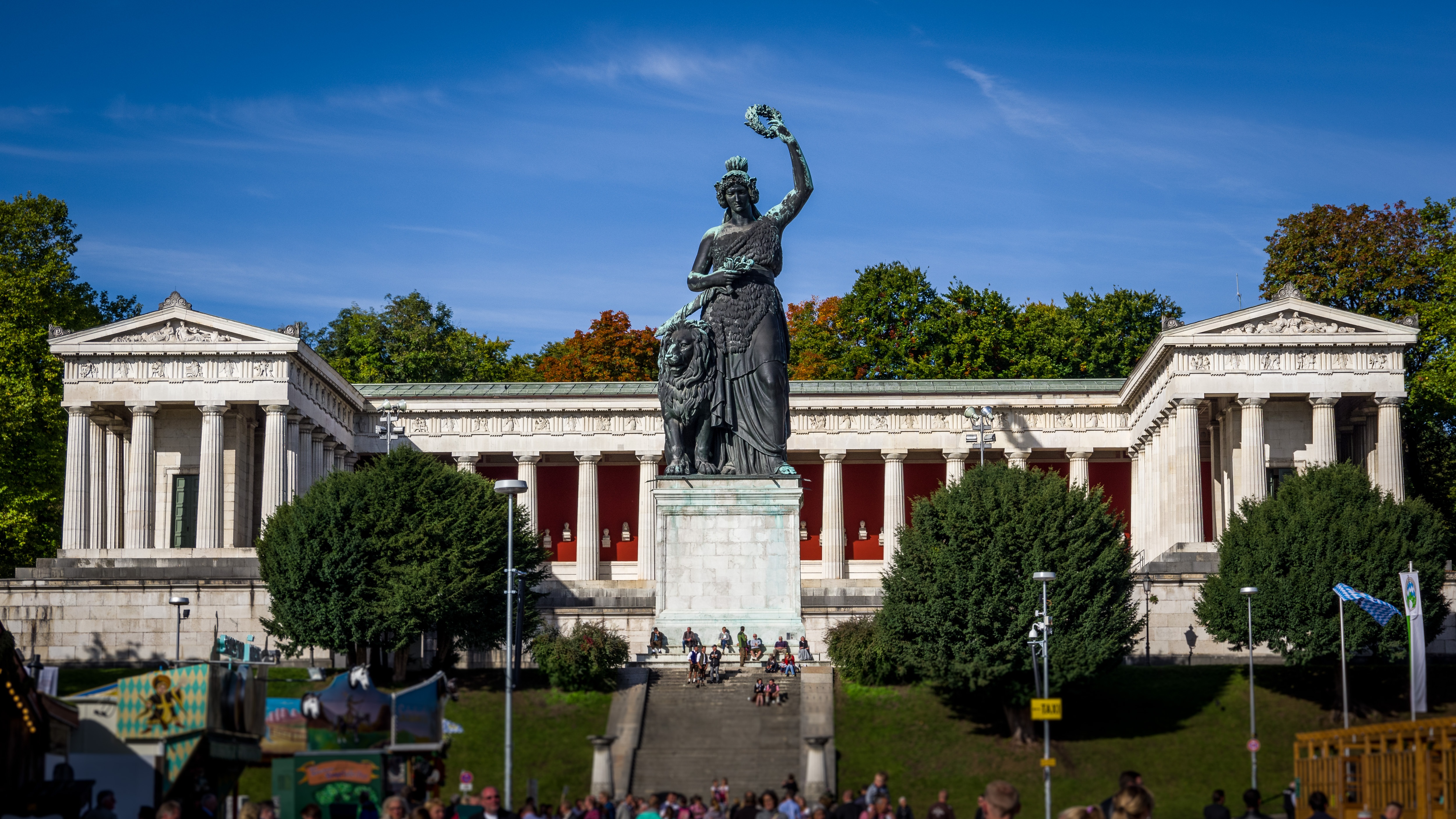 Монумент бавария в мюнхене