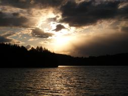 Water Sunset Nature