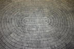 floor Pattern Round Background