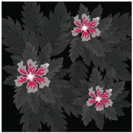 flower vector background