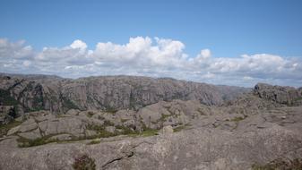 canyon mountain sky