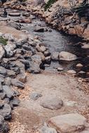 Water Steam Rocks