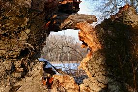 stones hole winter