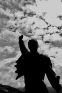Man Statue Silhouette