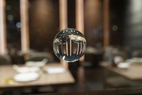 round drop of water
