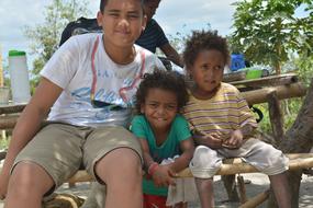 family Children Outdoors