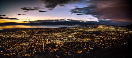 city light clouds