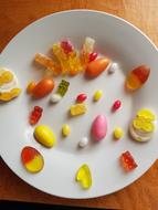 sugar candy in a bowl