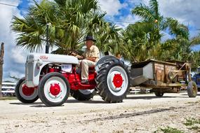 Antique Old Tractor equipment