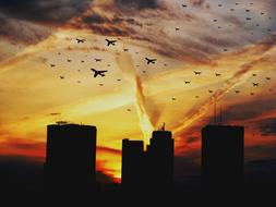 Sky Sunset Dawn