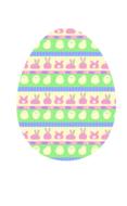 cute egg pattern
